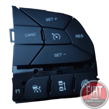 FIAT EGEA HIZ SABITLEME DUGMESI CRUISE CONTROL BEYAZ 735680971